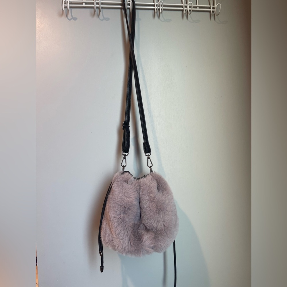 UGG fur handbag